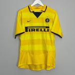 Shop 2003/04 INTER MILAN ADRIANO #10 AWAY SHIRT (M) NIKE, classic football shirts, vintage football shirts & retro soccer jerseys at Cult Kits