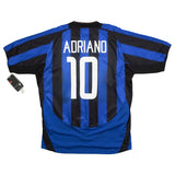 Buy 2003/04 Inter Milan Adriano 10 *BNWT* Home Shirt (XL) Nike ~ Free worldwide shipping ~ Authentic Vintage Football Shirts from Cult Kits