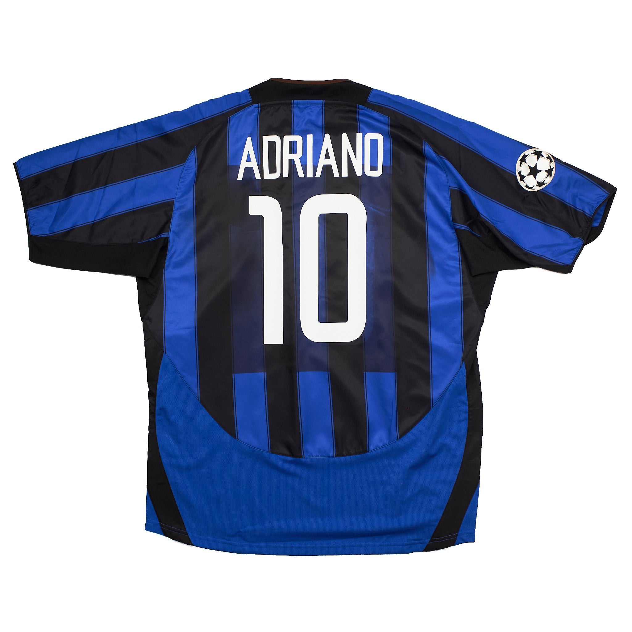 Buy 2003/04 Inter Milan Adriano 10 C/L Home Shirt (XL) Nike ~ Free worldwide shipping ~ Authentic Vintage Football Shirts from Cult Kits