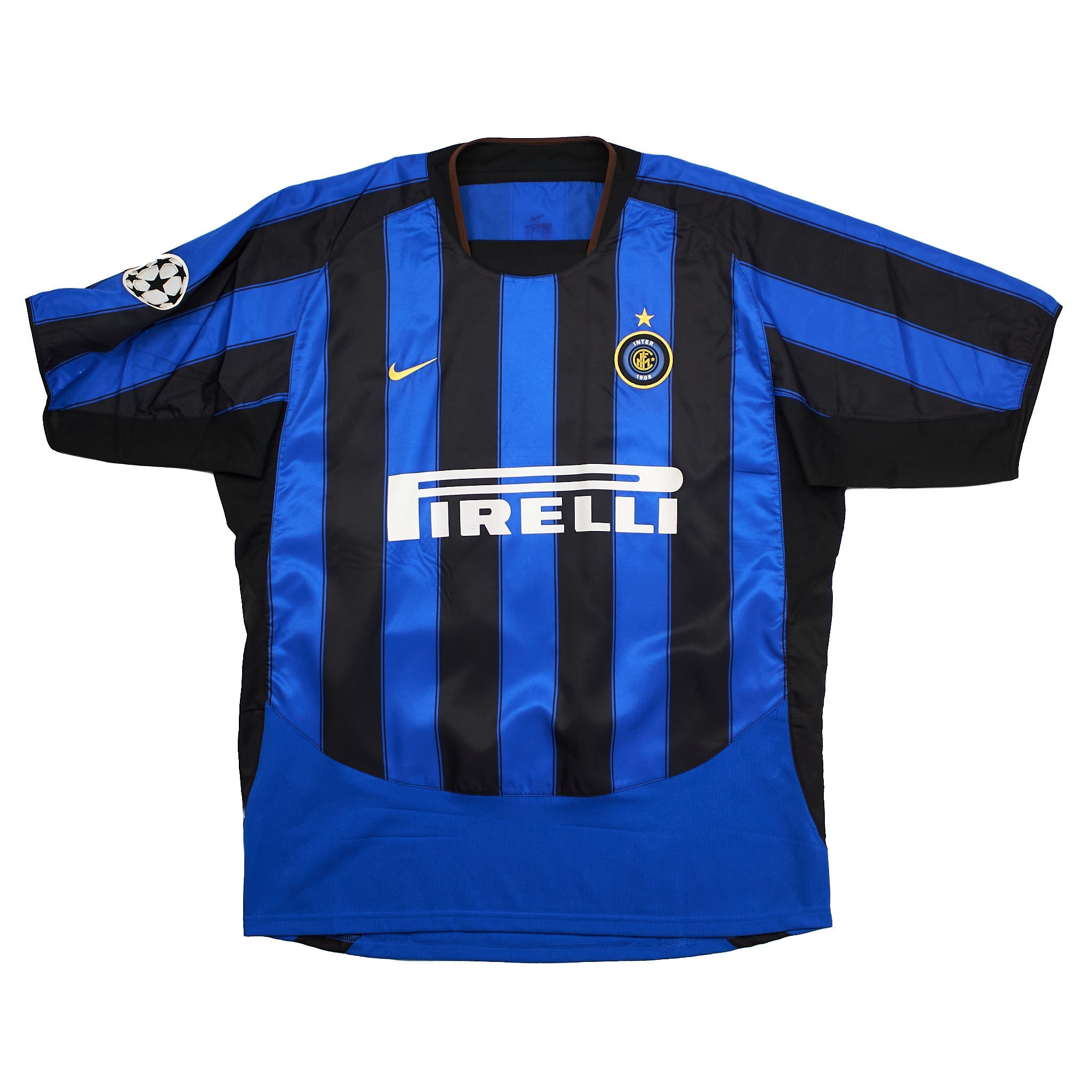 Buy 2003/04 Inter Milan Adriano 10 C/L Home Shirt (XL) Nike ~ Free worldwide shipping ~ Authentic Vintage Football Shirts from Cult Kits