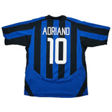 Buy 2003/04 Inter Milan Adriano 10 Home Shirt (XL) Nike ~ Free worldwide shipping ~ Authentic Vintage Football Shirts from Cult Kits