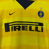 Shop 2003/04 INTER MILAN ADRIANO #10 L/S AWAY SHIRT (S) NIKE, classic football shirts, vintage football shirts & retro soccer jerseys at Cult Kits