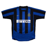 Buy 2003/04 Inter Milan Almeyda 25 Home Shirt (L) Nike ~ Free worldwide shipping ~ Authentic Vintage Football Shirts from Cult Kits