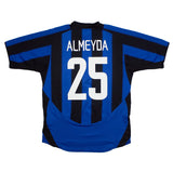 Buy 2003/04 Inter Milan Almeyda 25 Home Shirt (L) Nike ~ Free worldwide shipping ~ Authentic Vintage Football Shirts from Cult Kits