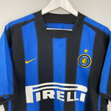 Shop 2003/04 INTER MILAN RECOBA #20 HOME SHIRT (M) NIKE, classic football shirts, vintage football shirts & retro soccer jerseys at Cult Kits