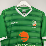 Shop 2003/04 IRELAND HOME SHIRT (M) UMBRO, classic football shirts, vintage football shirts & retro soccer jerseys at Cult Kits