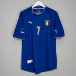 Shop 2003/04 ITALY DEL PIERO #10 HOME SHIRT (L) PUMA, classic football shirts, vintage football shirts & retro soccer jerseys at Cult Kits