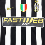 Buy 2003/04 Juventus Davids 26 L/S Home Shirt (M) Nike ~ Free worldwide shipping ~ Authentic Vintage Football Shirts from Cult Kits