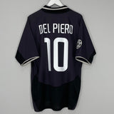Shop 2003/04 JUVENTUS DEL PIERO #10 C/L AWAY SHIRT (XL) NIKE, classic football shirts, vintage football shirts & retro soccer jerseys at Cult Kits