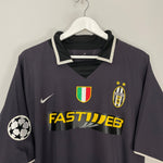 Shop 2003/04 JUVENTUS DEL PIERO #10 C/L AWAY SHIRT (XL) NIKE, classic football shirts, vintage football shirts & retro soccer jerseys at Cult Kits
