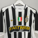 Shop 2003/04 JUVENTUS DEL PIERO #10 HOME SHIRT (M) NIKE, classic football shirts, vintage football shirts & retro soccer jerseys at Cult Kits