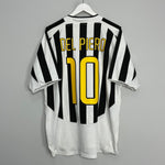 Shop 2003/04 JUVENTUS DEL PIERO #10 HOME SHIRT (XL) NIKE, classic football shirts, vintage football shirts & retro soccer jerseys at Cult Kits