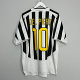 Shop 2003/04 JUVENTUS DEL PIERO #10 HOME SHIRT (XL) NIKE, classic football shirts, vintage football shirts & retro soccer jerseys at Cult Kits