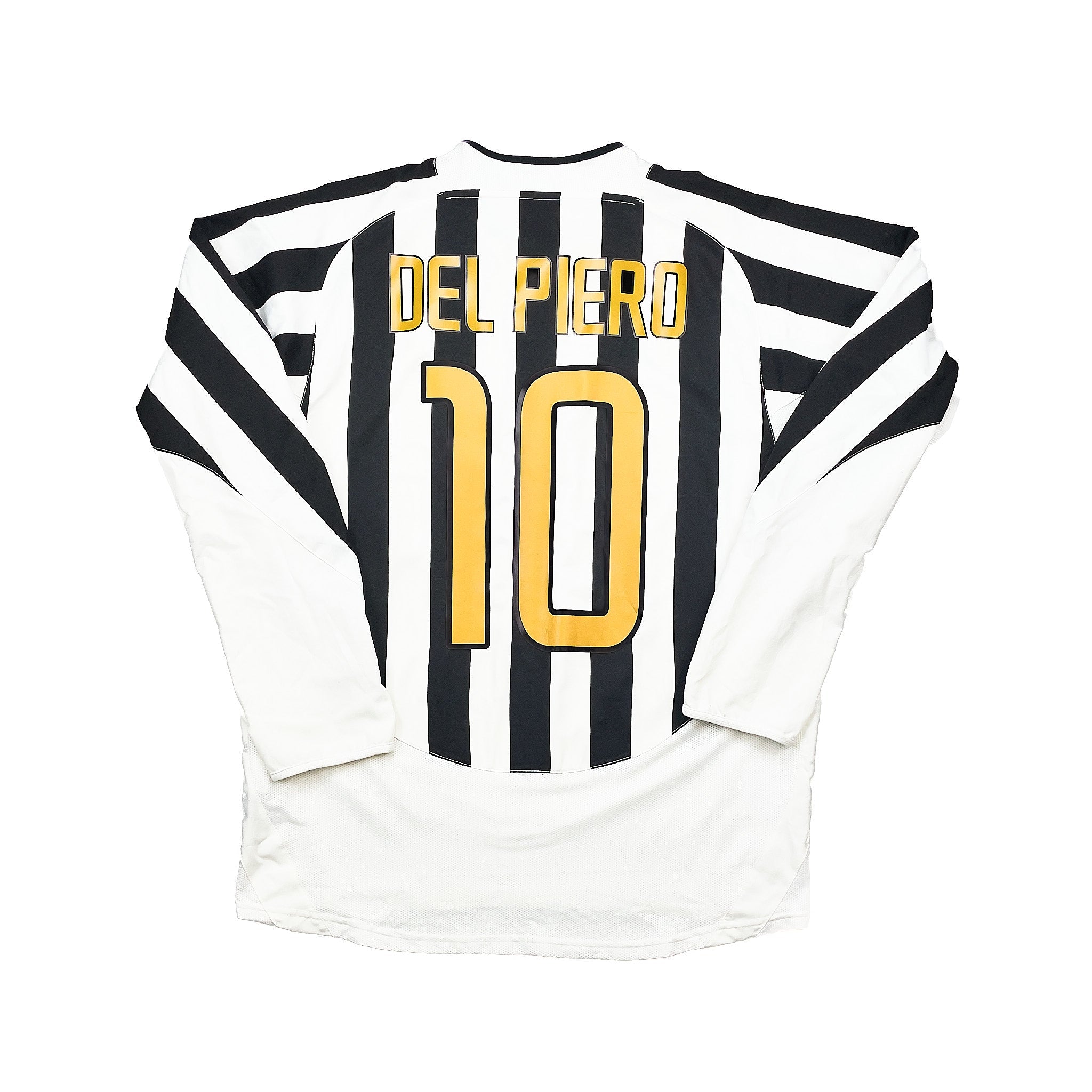 Buy 2003/04 Juventus Del Piero 10 L/S Home Shirt (L) Nike ~ Free worldwide shipping ~ Authentic Vintage Football Shirts from Cult Kits