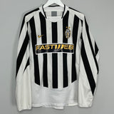 Shop 2003/04 JUVENTUS DEL PIERO #10 L/S HOME SHIRT (M) NIKE, classic football shirts, vintage football shirts & retro soccer jerseys at Cult Kits