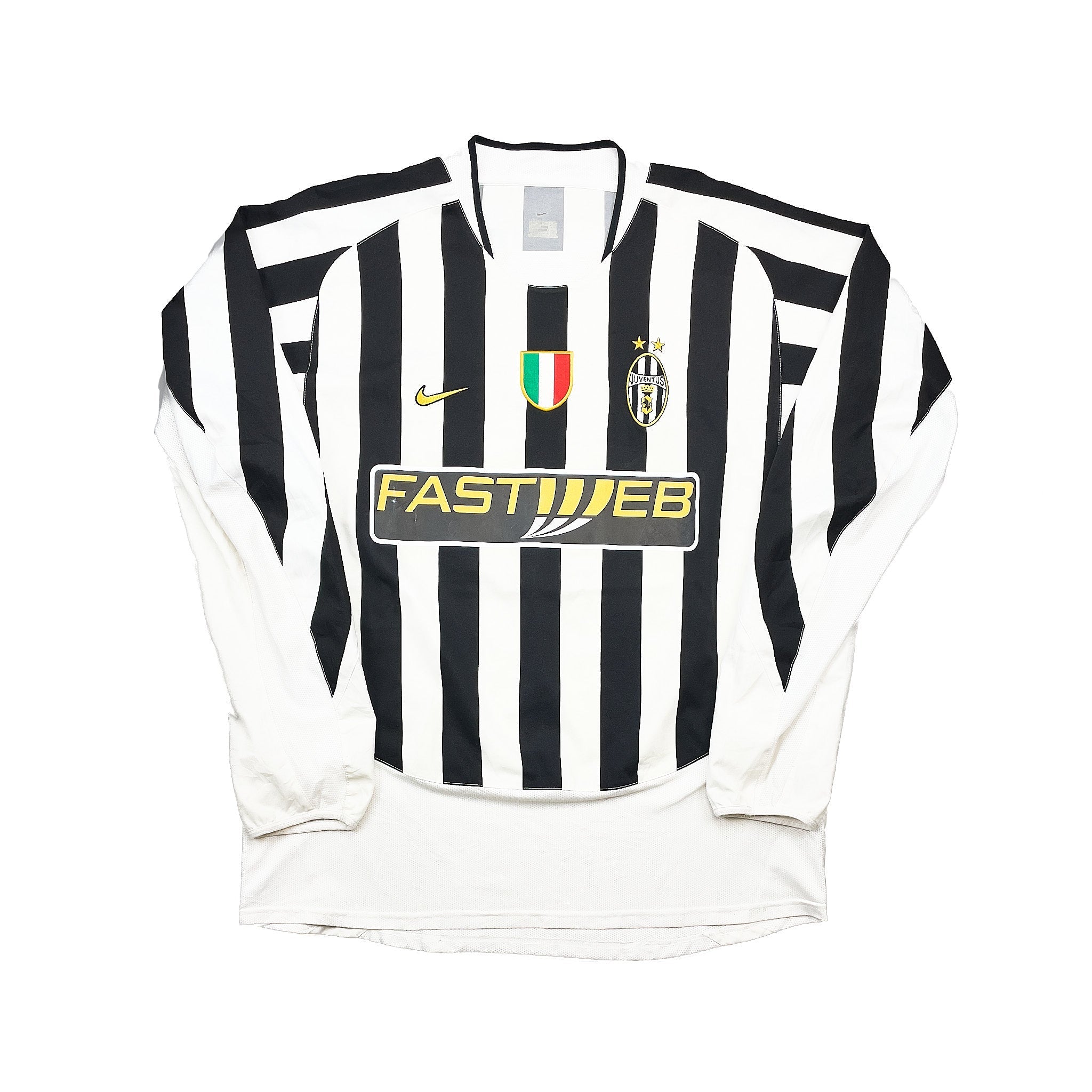 Buy 2003/04 Juventus Del Piero 10 L/S Home Shirt (XL) Nike ~ Free worldwide shipping ~ Authentic Vintage Football Shirts from Cult Kits