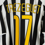 Shop 2003/04 JUVENTUS TREZEGUET #17 HOME SHIRT (L) NIKE, classic football shirts, vintage football shirts & retro soccer jerseys at Cult Kits