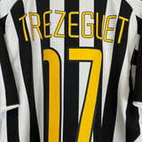 Shop 2003/04 JUVENTUS TREZEGUET #17 HOME SHIRT (L) NIKE, classic football shirts, vintage football shirts & retro soccer jerseys at Cult Kits
