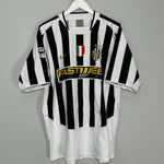 Shop 2003/04 JUVENTUS TREZEGUET #17 HOME SHIRT (XL) NIKE, classic football shirts, vintage football shirts & retro soccer jerseys at Cult Kits