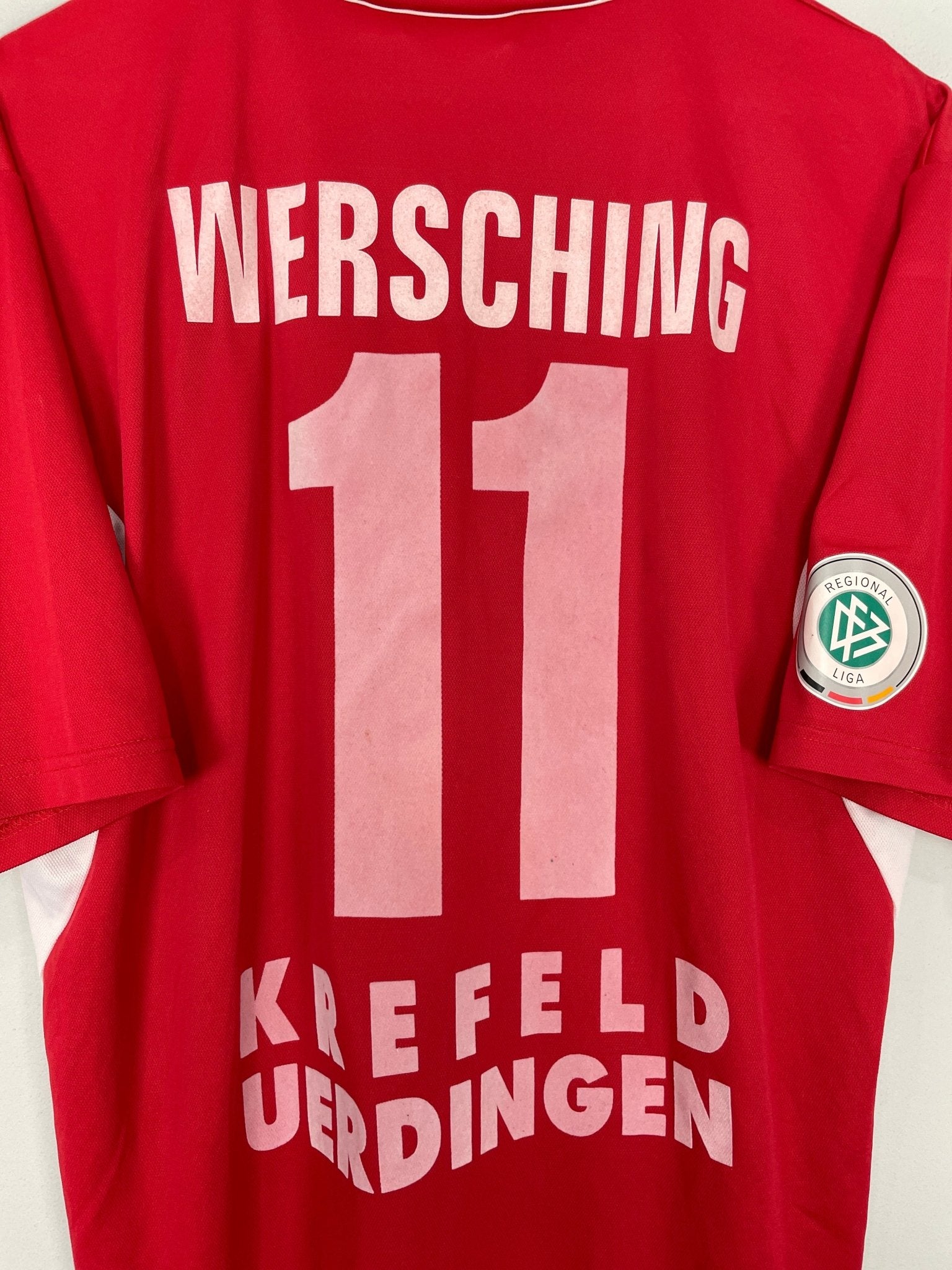 Shop 2003/04 KFC UERDINGEN #11 HOME SHIRT (XL) PUMA, classic football shirts, vintage football shirts & retro soccer jerseys at Cult Kits