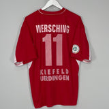 Shop 2003/04 KFC UERDINGEN #11 HOME SHIRT (XL) PUMA, classic football shirts, vintage football shirts & retro soccer jerseys at Cult Kits