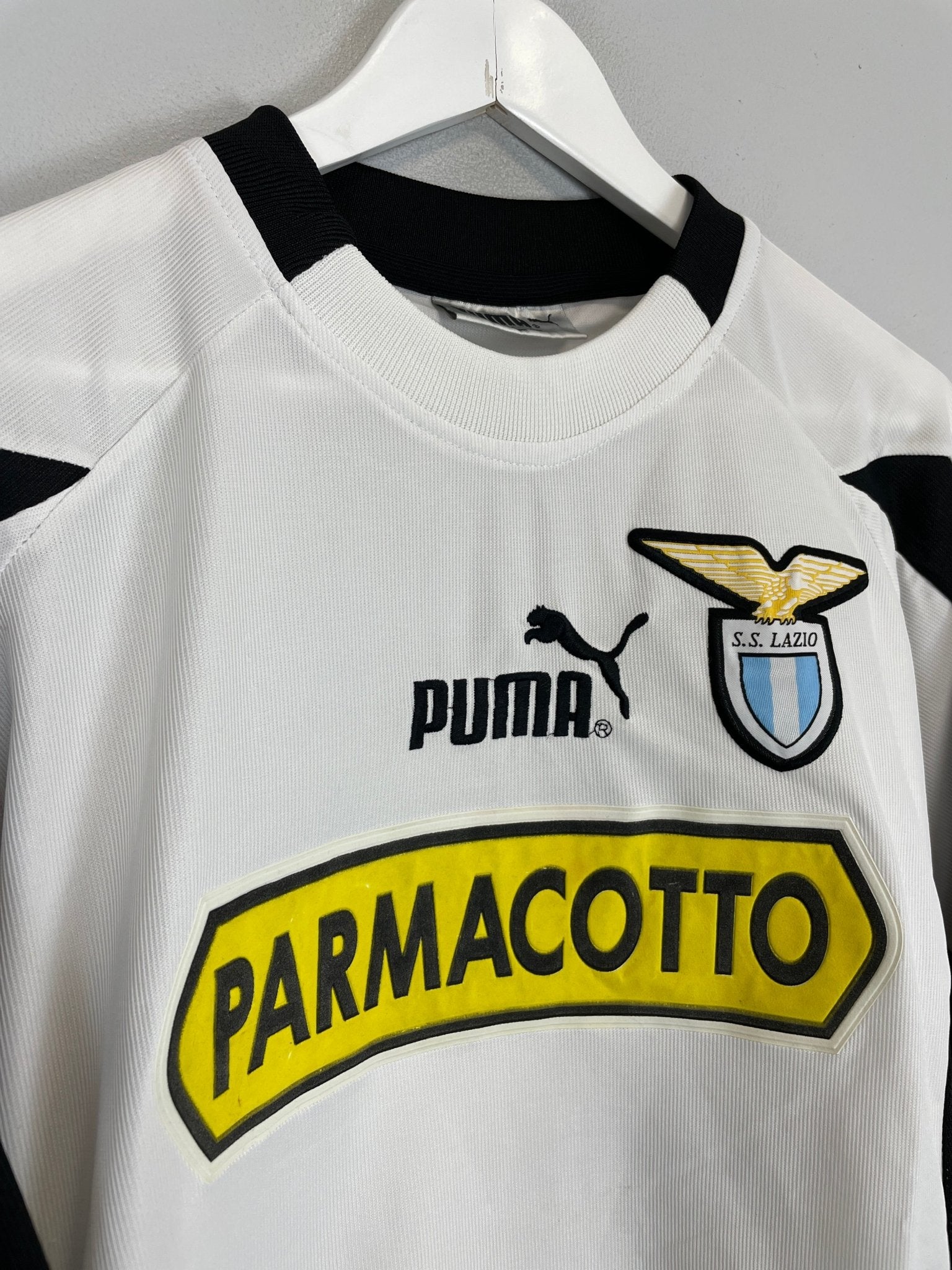 Shop 2003/04 LAZIO AWAY SHIRT (L) PUMA, classic football shirts, vintage football shirts & retro soccer jerseys at Cult Kits