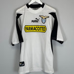 Shop 2003/04 LAZIO AWAY SHIRT (L) PUMA, classic football shirts, vintage football shirts & retro soccer jerseys at Cult Kits