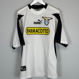 Shop 2003/04 LAZIO AWAY SHIRT (L) PUMA, classic football shirts, vintage football shirts & retro soccer jerseys at Cult Kits
