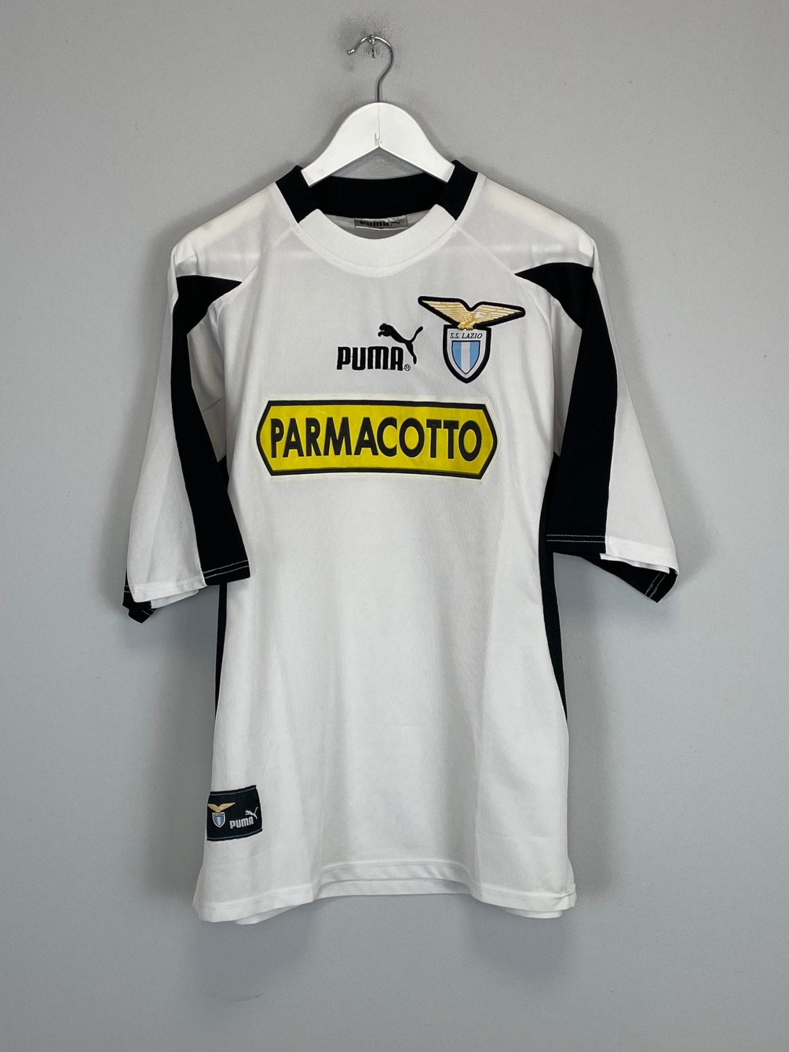 Shop 2003/04 LAZIO AWAY SHIRT (L) PUMA, classic football shirts, vintage football shirts & retro soccer jerseys at Cult Kits