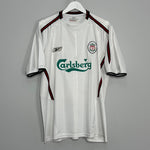 Shop 2003/04 LIVERPOOL AWAY SHIRT (XL) REEBOK, classic football shirts, vintage football shirts & retro soccer jerseys at Cult Kits