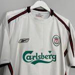 Shop 2003/04 LIVERPOOL AWAY SHIRT (XL) REEBOK, classic football shirts, vintage football shirts & retro soccer jerseys at Cult Kits
