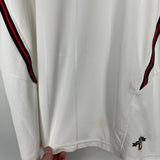 Shop 2003/04 LIVERPOOL CARRAGHER #23 AWAY SHIRT (L) REEBOK, classic football shirts, vintage football shirts & retro soccer jerseys at Cult Kits