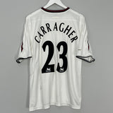 Shop 2003/04 LIVERPOOL CARRAGHER #23 AWAY SHIRT (L) REEBOK, classic football shirts, vintage football shirts & retro soccer jerseys at Cult Kits