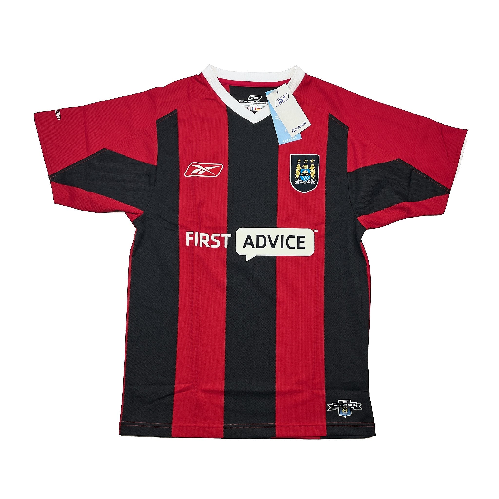 Buy 2003/04 Manchester City *BNWT* Away Shirt (XS) Reebok ~ Free worldwide shipping ~ Authentic Vintage Football Shirts from Cult Kits