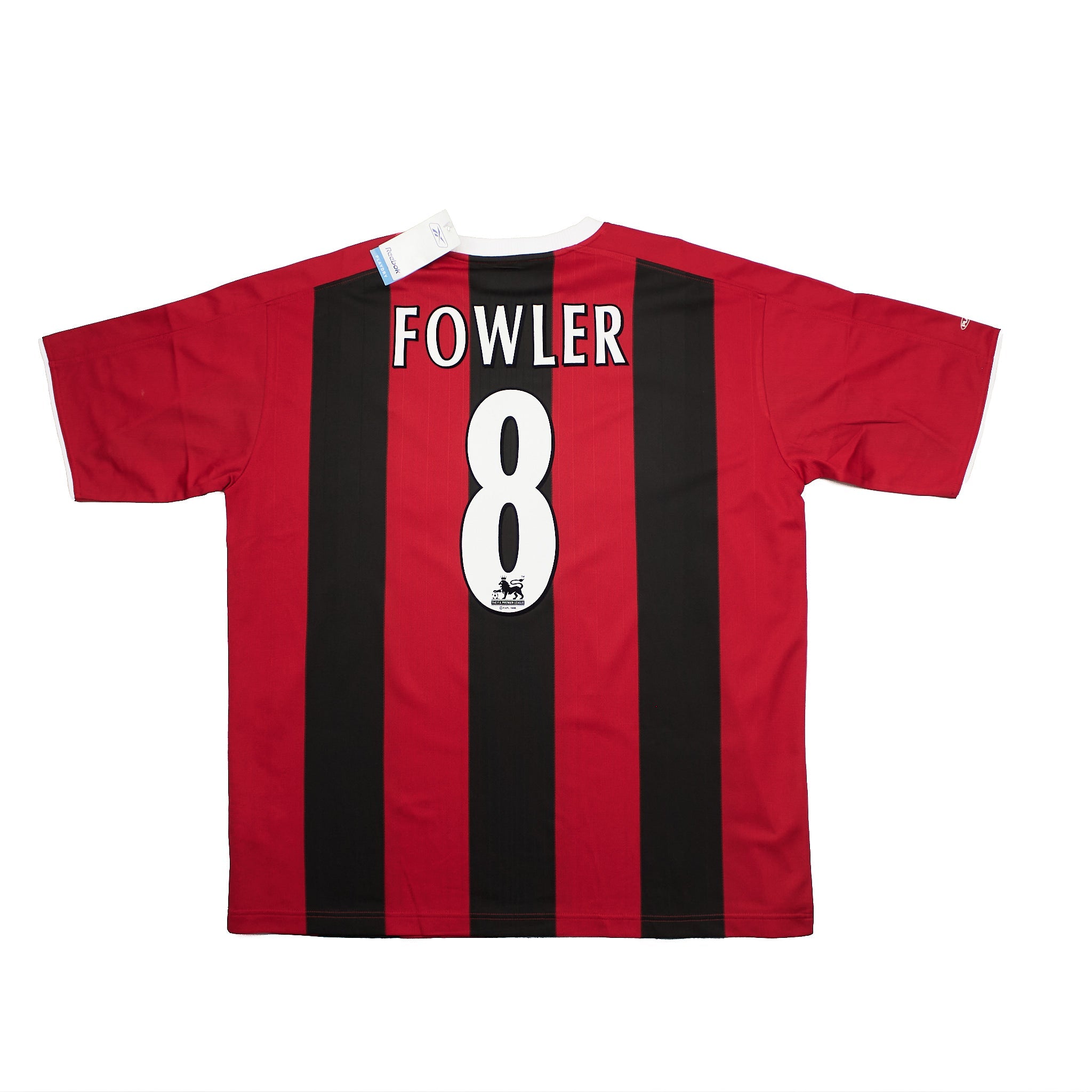 Buy 2003/04 Manchester City Fowler 8 *BNWT* Away Shirt (XL) Reebok ~ Free worldwide shipping ~ Authentic Vintage Football Shirts from Cult Kits