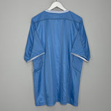 Shop 2003/04 MANCHESTER CITY HOME SHIRT (XXL) REEBOK, classic football shirts, vintage football shirts & retro soccer jerseys at Cult Kits