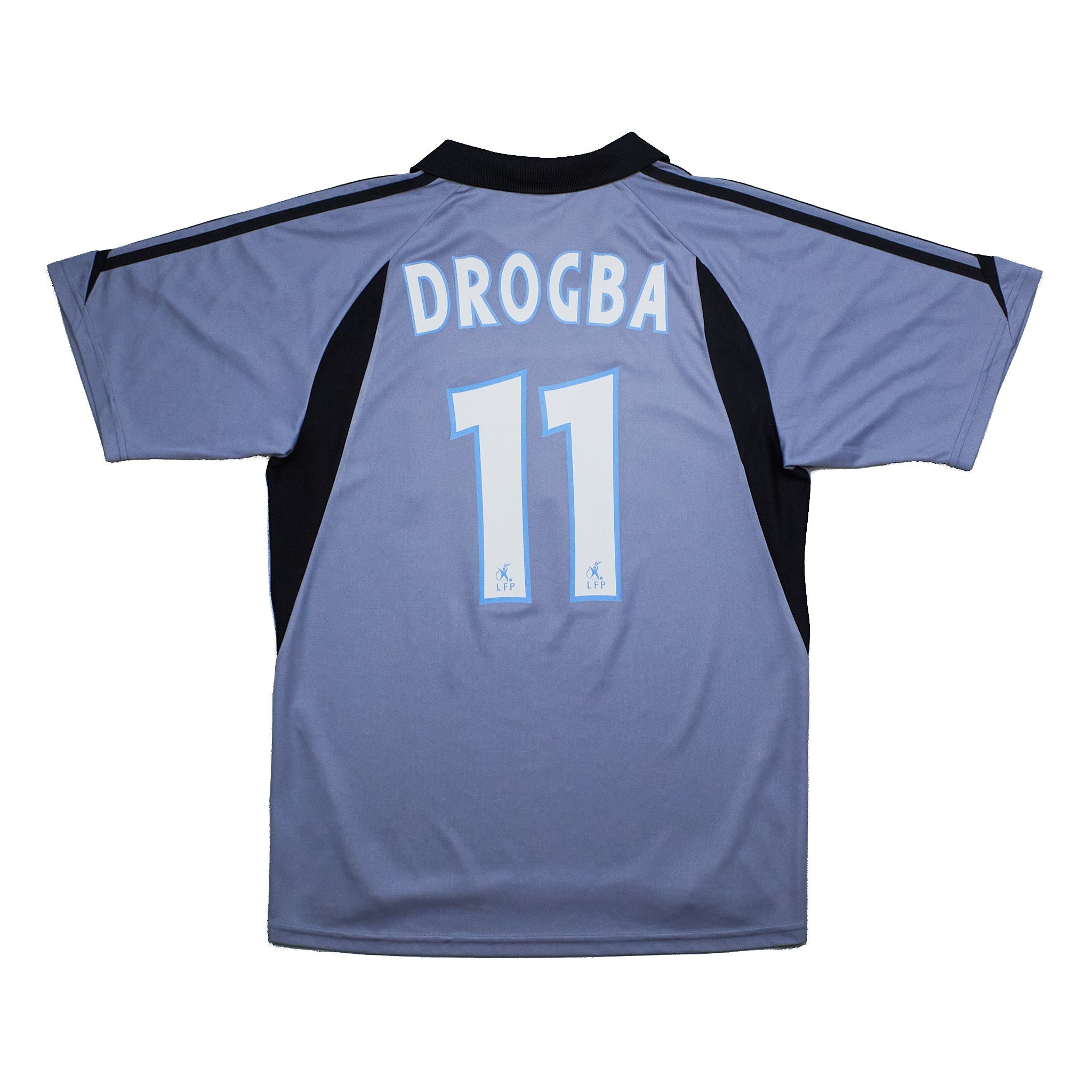 Buy 2003/04 Marseille Drogba 11 Away Shirt (S) Adidas ~ Free worldwide shipping ~ Authentic Vintage Football Shirts from Cult Kits