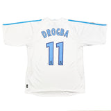 Buy 2003/04 MARSEILLE DROGBA 11 HOME SHIRT (L) ADIDAS ~ Free worldwide shipping available ~ Authentic Vintage Football Shirts from Cult Kits
