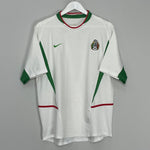 Shop 2003/04 MEXICO AWAY SHIRT (M) NIKE, classic football shirts, vintage football shirts & retro soccer jerseys at Cult Kits