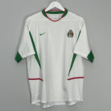 Shop 2003/04 MEXICO AWAY SHIRT (M) NIKE, classic football shirts, vintage football shirts & retro soccer jerseys at Cult Kits