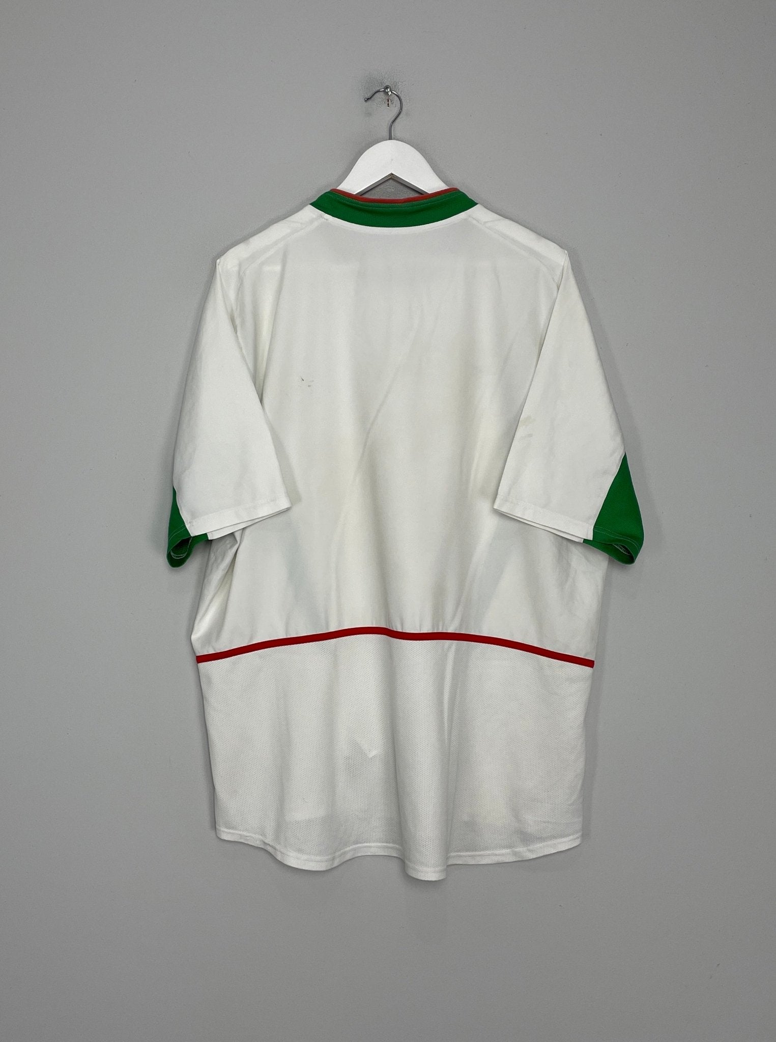 Shop 2003/04 MEXICO AWAY SHIRT (XL) NIKE, classic football shirts, vintage football shirts & retro soccer jerseys at Cult Kits