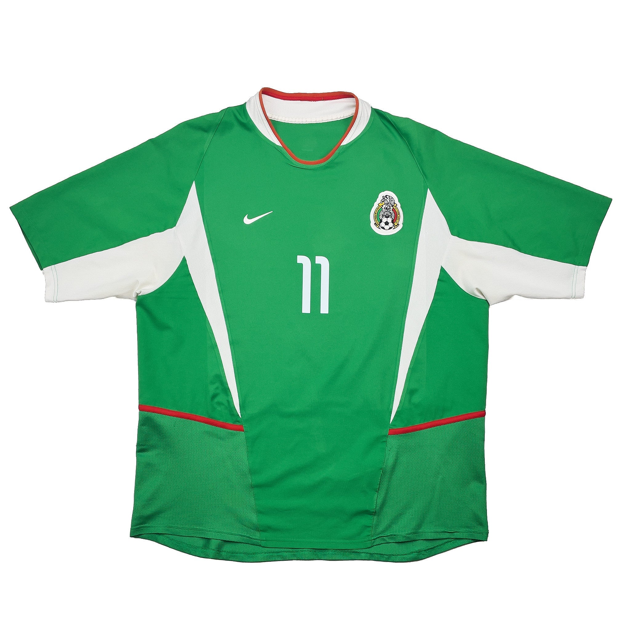 Buy 2003/04 Mexico D.Osorno 11 Home Shirt (XL) Nike ~ Free worldwide shipping available ~ Authentic Vintage Football Shirts from Cult Kits