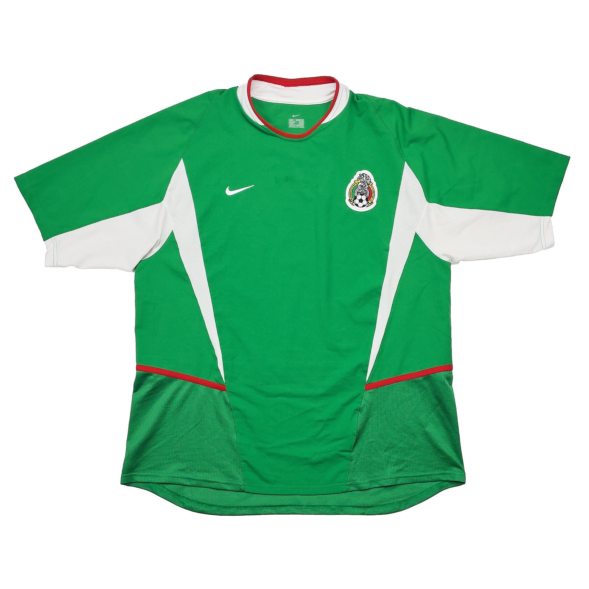 Buy 2003/04 MEXICO HOME SHIRT (L) NIKE ~ Free worldwide shipping available ~ Authentic Vintage Football Shirts from Cult Kits