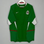 Shop 2003/04 MEXICO HOME SHIRT (L) NIKE, classic football shirts, vintage football shirts & retro soccer jerseys at Cult Kits