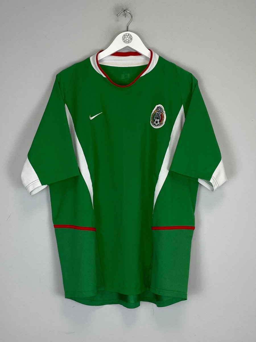 2003/04 MEXICO HOME SHIRT (L) NIKE - Cult Kits - Large - Buy Vintage Football Shirts, Authentic Retro Football Shirts For Sale, Classic Football Shirts & Soccer Jersey
