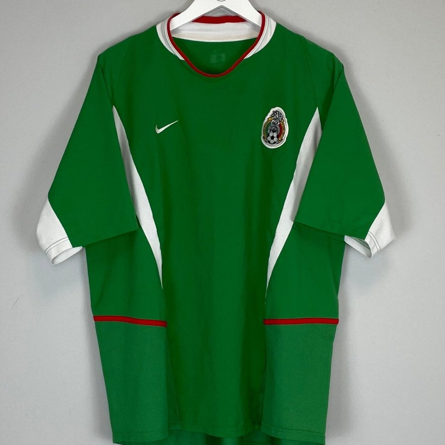 2003/04 MEXICO HOME SHIRT (L) NIKE - Cult Kits - Large - Buy Vintage Football Shirts, Authentic Retro Football Shirts For Sale, Classic Football Shirts & Soccer Jersey