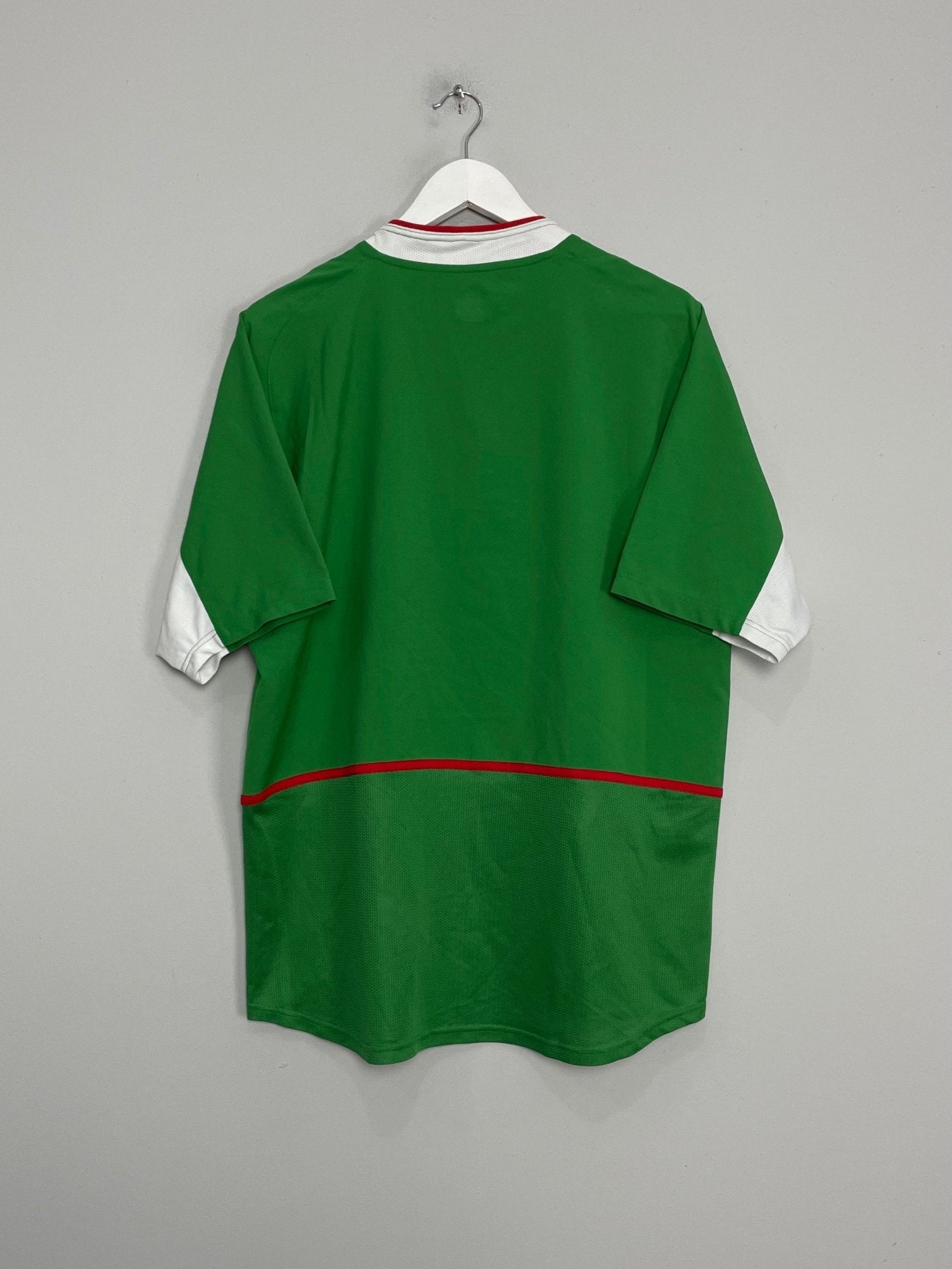 Shop 2003/04 MEXICO HOME SHIRT (L) NIKE, classic football shirts, vintage football shirts & retro soccer jerseys at Cult Kits