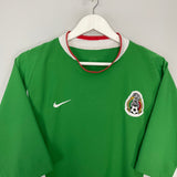 Shop 2003/04 MEXICO HOME SHIRT (L) NIKE, classic football shirts, vintage football shirts & retro soccer jerseys at Cult Kits
