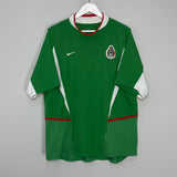 Shop 2003/04 MEXICO HOME SHIRT (L) NIKE, classic football shirts, vintage football shirts & retro soccer jerseys at Cult Kits
