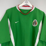2003/04 MEXICO HOME SHIRT (L) NIKE - Cult Kits - Large - Buy Vintage Football Shirts, Authentic Retro Football Shirts For Sale, Classic Football Shirts & Soccer Jersey